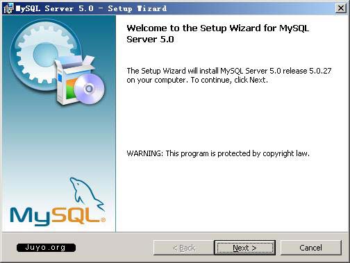 MySQL5安装图解一